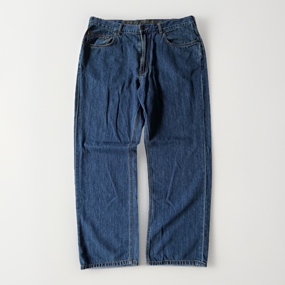 Tommy Bahama Classic Fit Men's 40x30 Blue Straight Denim Medium Wash Jeans